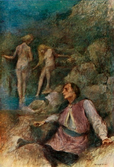 "Vee tuli lähteelle kylpemään", 1917. tekijältä Unbekannt