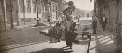 Pajutöiden myyjä, 1914 tekijältä Unbekannt