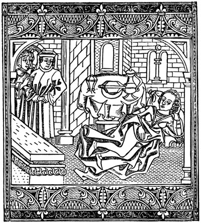 Xanthusin vaimo nukkumassa, 1485 1964 tekijältä Unbekannt