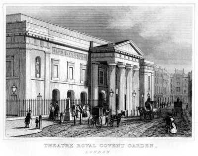 Theatre Royal Covent Garden, Westminster, Lontoo, 1800-luku tekijältä Unbekannt