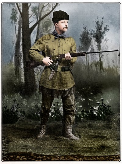Theodore Roosevelt, amerikkalainen sotilas ja poliitikko, 1898 tekijältä Unbekannt