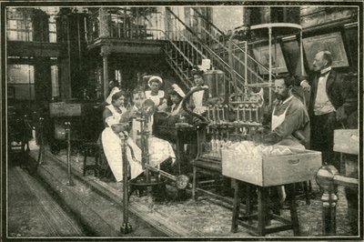 Tämä on yhden tsaarin tislaamoiden sisustus., 1901. tekijältä Unbekannt