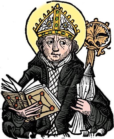 Thomas a Becket 1118-1170, englantilainen kirkkomies, pyhimys ja marttyyri, 1493 tekijältä Unbekannt