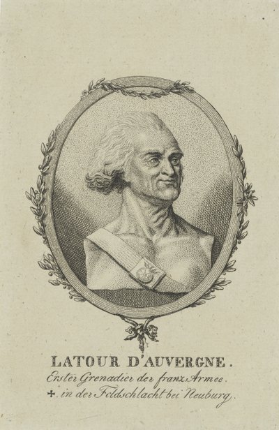 Théophile Corret de La Tour dAuvergne 1743-1800, n. 1800. tekijältä Unbekannt