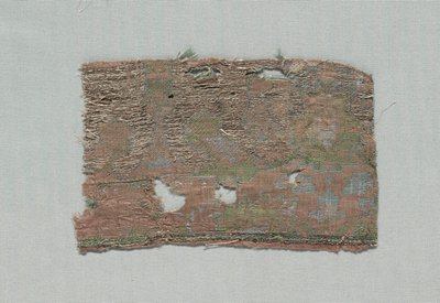 Kolme palaa italialaista goottilaista silkkiä, 1350-1399. tekijältä Unbekannt