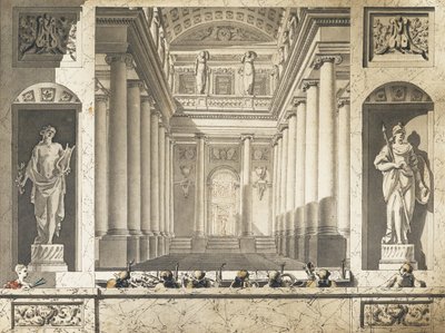 Tuileries-teatteri, 1788 tekijältä Unbekannt