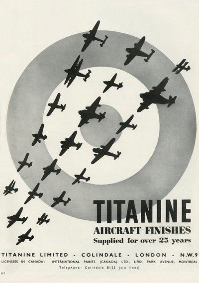 Titanine Aircraft Finishs, 1941. tekijältä Unbekannt