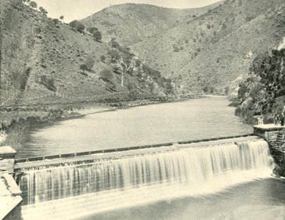 Torrens Weir, Adelaide, 1901. tekijältä Unbekannt