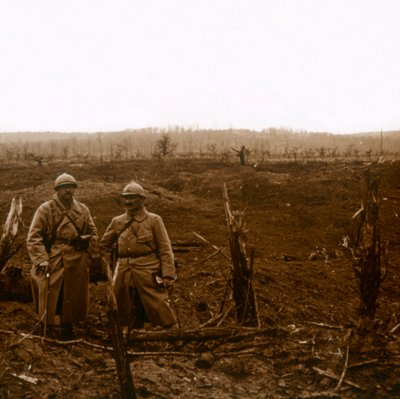 Kohti La Malmaisonia, Pohjois-Ranska, c1914-c1918. tekijältä Unbekannt
