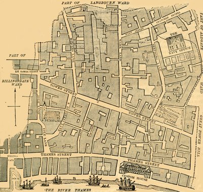 Tower Street Ward, 1872. tekijältä Unbekannt