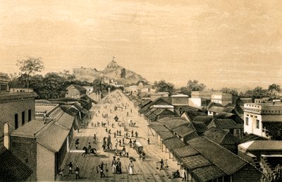 Trichinopolyn kaupunki ja linnoitus, Intia, 1847 tekijältä Unbekannt