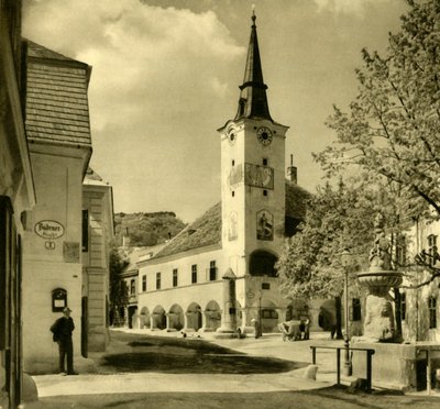 Kaupungintalo, Gumpoldskirchen, Mödling, Ala-Itävalta, n. 1935. tekijältä Unbekannt