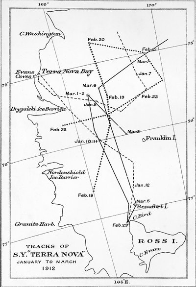 S.Y:n kappaleita Terra Nova - tammi-maaliskuu 1912, 1913 tekijältä Unbekannt