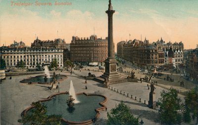 Trafalgar Square, Lontoo, c1900. tekijältä Unbekannt