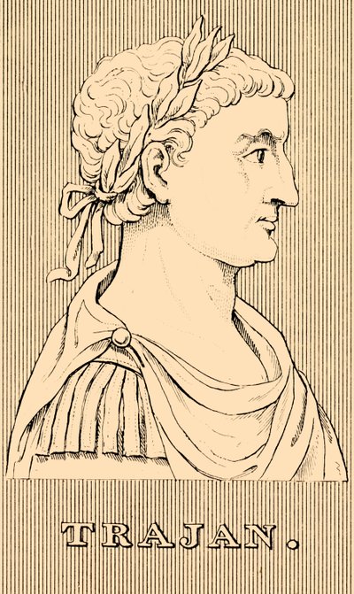 Trajanus, 53-117, 1830. tekijältä Unbekannt