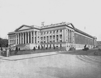 Treasury Building, Washington DC, USA, c1900. tekijältä Unbekannt