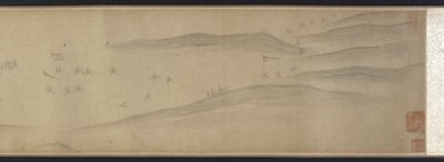 Sopimus Bian-sillalla, Yuan- tai Ming-dynastia, 1300-1400-luku. tekijältä Unbekannt