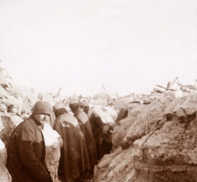 Treches, Tahure, Pohjois-Ranska, c1914-c1918 tekijältä Unbekannt