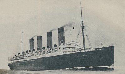 Voitto 20 vuoden ajan. Mauretania, rakennettu vuonna 1907, c1927, 1936 tekijältä Unbekannt