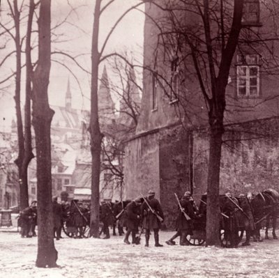 Joukot, Aachen, Saksa, c1914-c1918 tekijältä Unbekannt