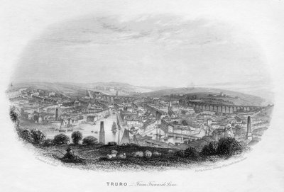 Truro, Trennick Lane, 1860 tekijältä Unbekannt