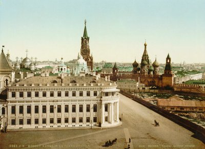 Tsaari-aukio Moskovan Kremlissä, Venäjä, 1890-luku tekijältä Unbekannt