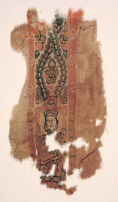 Tunika-koriste, jossa on osa pyhimystä, n. 600-700 luvut. tekijältä Unbekannt