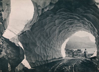 Tunneli lumen läpi, Hauklid Pass, 1914. tekijältä Unbekannt