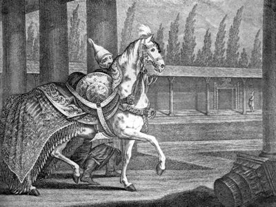 Turkish Sultans Arabian hevonen, 1722 1938 tekijältä Unbekannt
