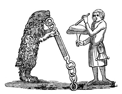 Tutored Bear, 1300-luku, 1833 tekijältä Unbekannt