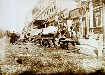 Tverskaja-Jamskaja-katu, Moskova, Venäjä, 1911 tekijältä Unbekannt