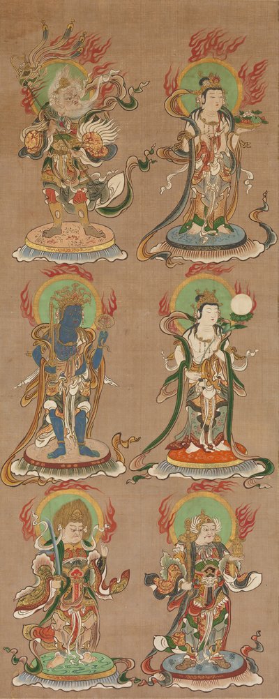 Kaksitoista Deva Kings Junitenia, 1500-luku. tekijältä Unbekannt