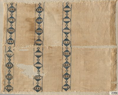 Kaksi kappaletta huivista tai päähineestä, 1300-luku. tekijältä Unbekannt