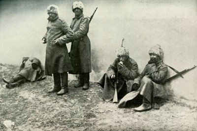Venäjän armeijan tyypit, 1919. tekijältä Unbekannt