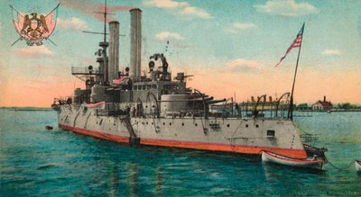 Yhdysvaltain taistelulaiva Iowa, 1908 tekijältä Unbekannt
