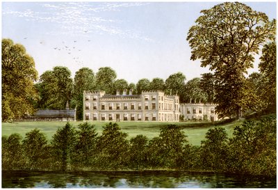 Ugbrooke, Devon, Lord Cliffordin koti, vuodelta 1880 tekijältä Unbekannt