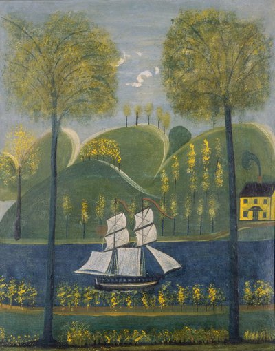 Full Sail, toinen neljännes 1800-luvulla. tekijältä Unbekannt