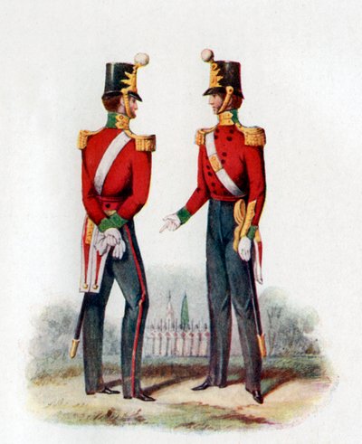 19. rykmentin univormu, 1848 1904 tekijältä Unbekannt
