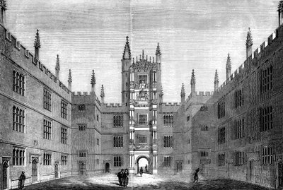 Oxfordin yliopisto, 1849 tekijältä Unbekannt
