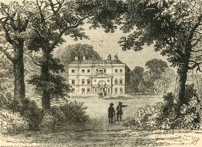 Vane House, vuonna 1800, n. 1876. tekijältä Unbekannt