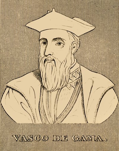 Vasco da Gama, c1460-1524, 1830. tekijältä Unbekannt