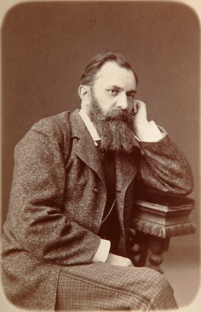 Vasily Perov, venäläinen taiteilija, 1880 tekijältä Unbekannt
