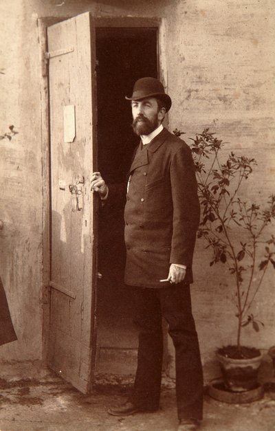 Vasily Polenov, venäläinen taiteilija, 1884 tekijältä Unbekannt