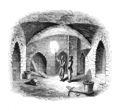 Holvi Old House of Lordsin alla, 1845 tekijältä Unbekannt