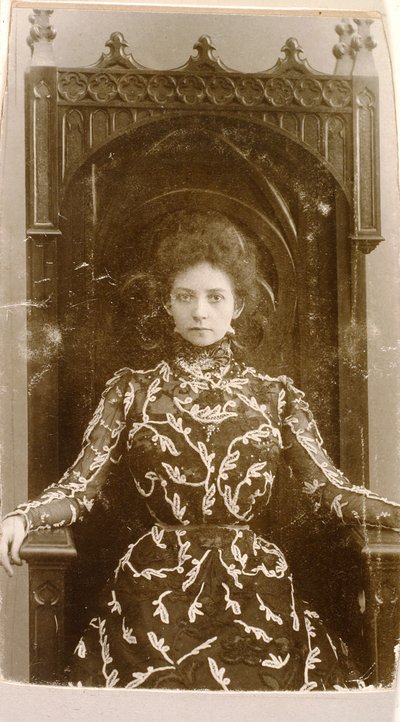 Vera Komissarzhevskaya, venäläinen näyttelijä, 1900-luku tekijältä Unbekannt