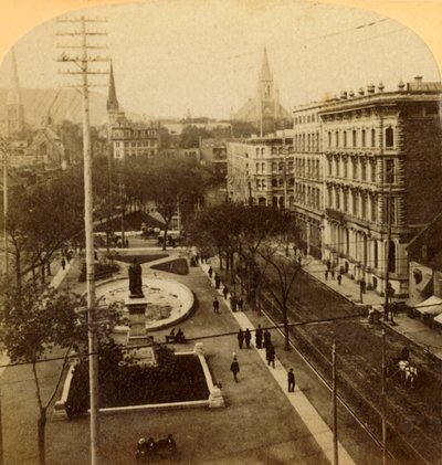 Victoria Square, Montreal, Kanada, 1904. tekijältä Unbekannt