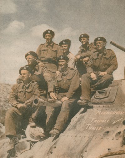 Mareth-linjan voittajat, 1943 tekijältä Unbekannt