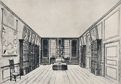 View Towards the Thames Samuel Pepyss Libraryssa, York Buildings, 1928 tekijältä Unbekannt