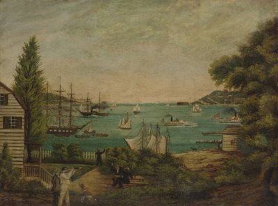 Näkymä Staten Islandilta, n. 1855. tekijältä Unbekannt