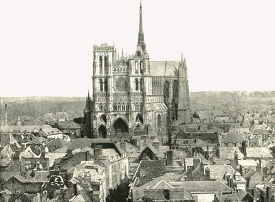 Näkymä kellotapulista, Amiens, Ranska, 1895. tekijältä Unbekannt